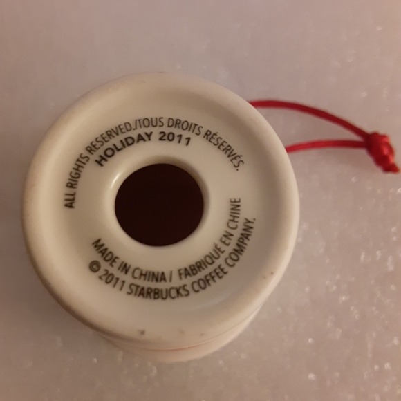 Christmas Starbucks 2011 Dog and Sleigh Ornament - Picture 8 of 8